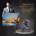 3 in1 alloy frame baby stroller with EN1888 / hot selling high view baby pram